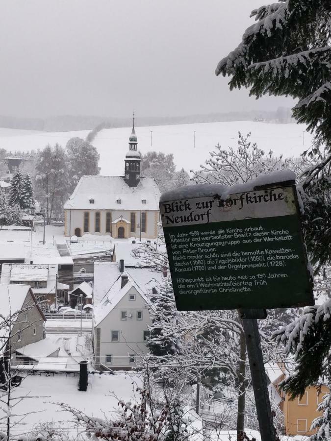 Ferienwohnung Bimmelbahn-Blick Neudorf  Exterior foto